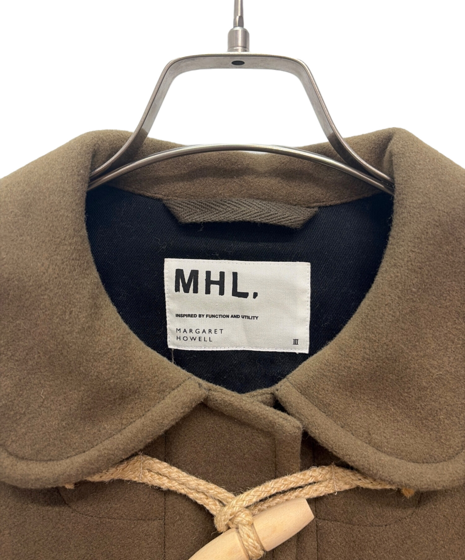 中古・古着通販】MHL (マーガレットハウエル) ダッフルコート ブラウン