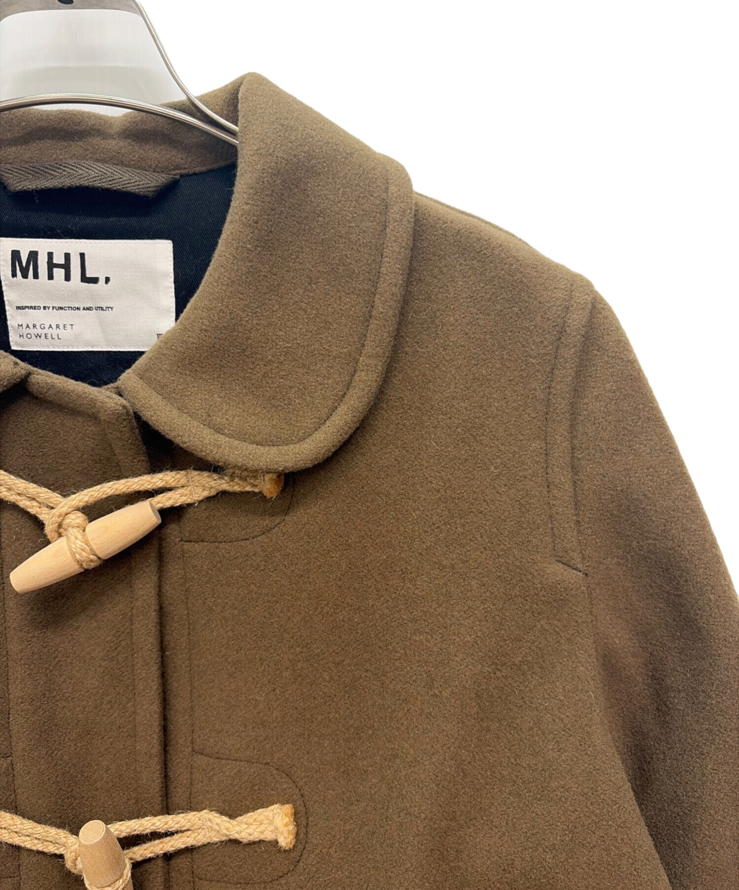 中古・古着通販】MHL (マーガレットハウエル) ダッフルコート ブラウン