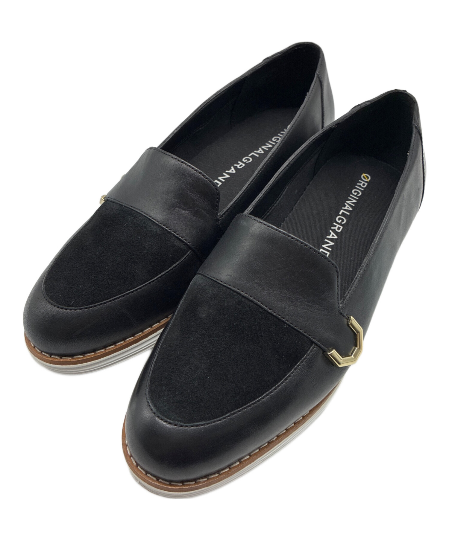 COLE HAAN コールハーン フリンジ バックル ローファー 24.5㎝E 中古・古着通販】COLE HAAN (コールハーン) オリジナルグランド C