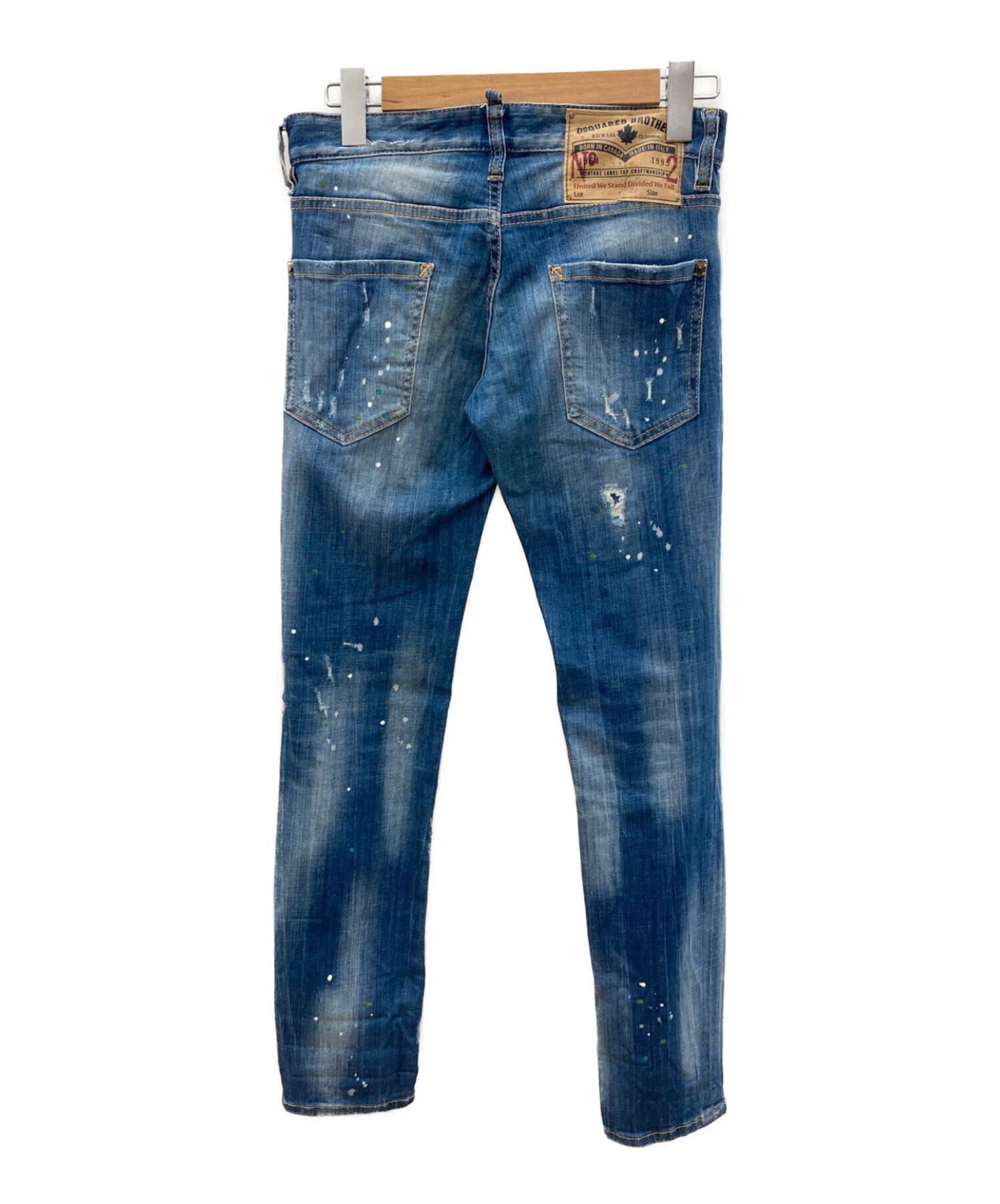 訳あり未使用【DSQUARED2】羊革　レザーパンツ　44　定価343200円 楽天市場】DSQUARED2 ディースクエアード フェイクレザーパンツ COOL