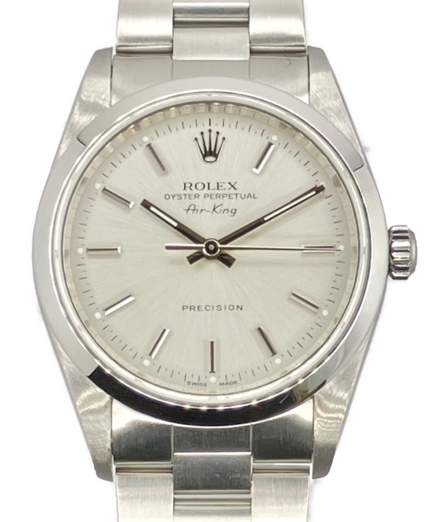AiRKING さん専用 中古・古着通販】ROLEX (ロレックス) エアキング シルバー文字盤