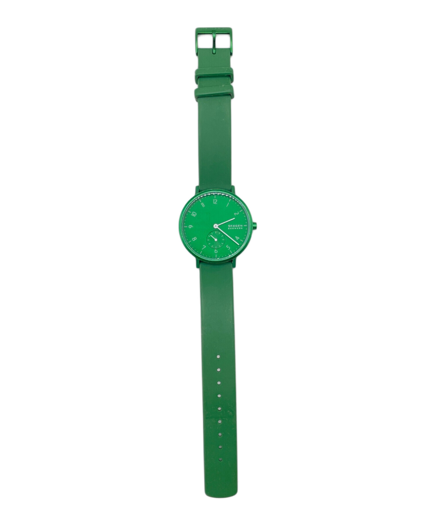 中古・古着通販】SKAGEN (スカーゲン) 腕時計 グリーン｜ブランド