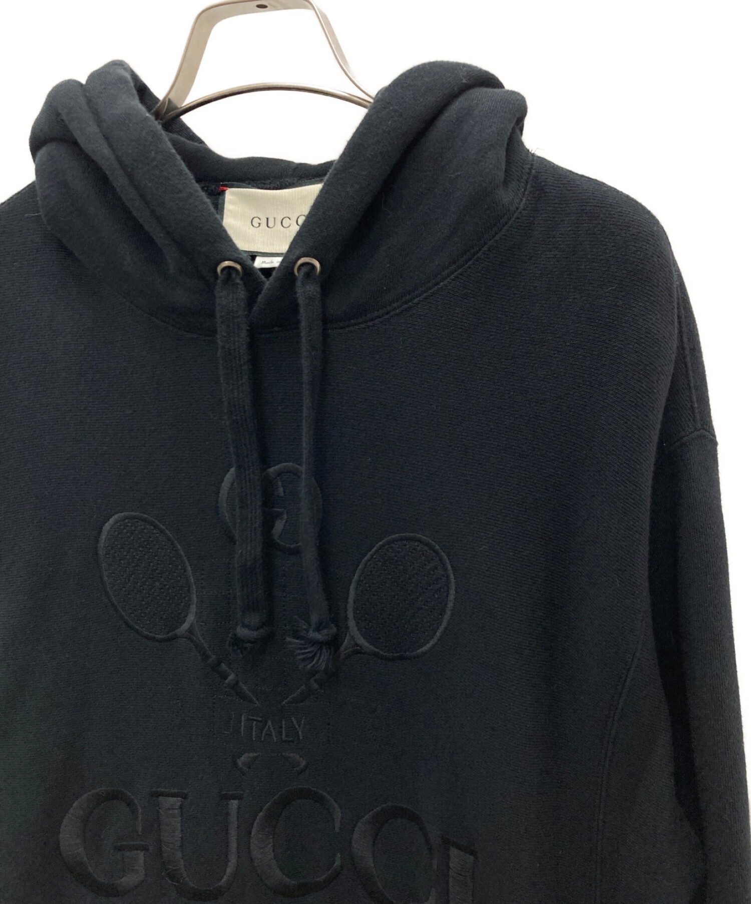 GUCCI24awパーカーブラックXS
