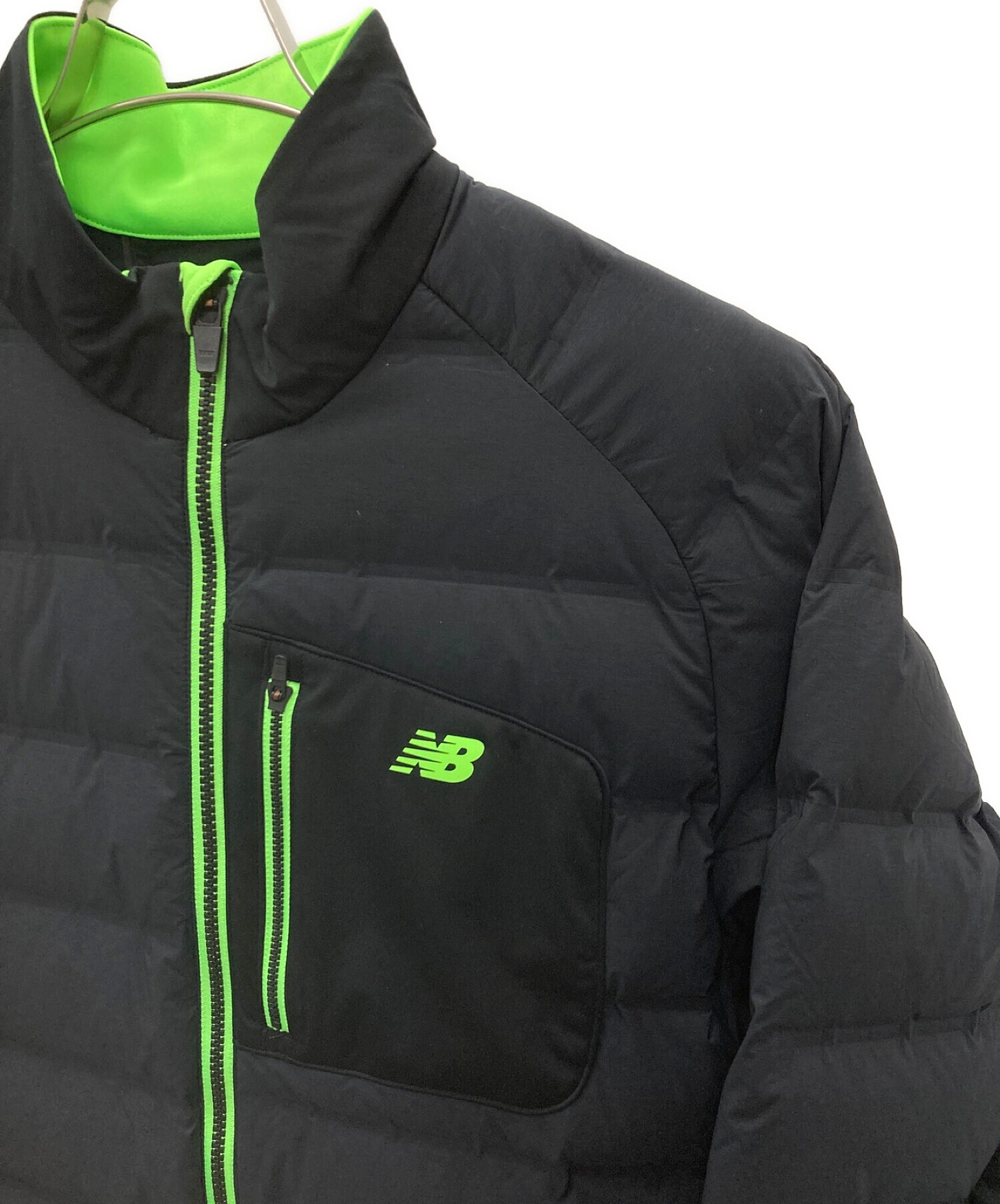 【未使用】ニューバランス new balance ダウンジャケットOレディース黒 New Balance（ニューバランス） ダウンコート ダウンジャケット パ