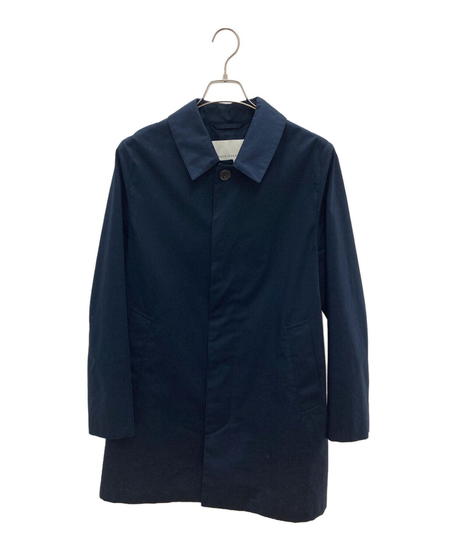 MACKINTOSH ネイビー シングルコート 42 中古・古着通販】MACKINTOSH (マッキントッシュ) ストーム