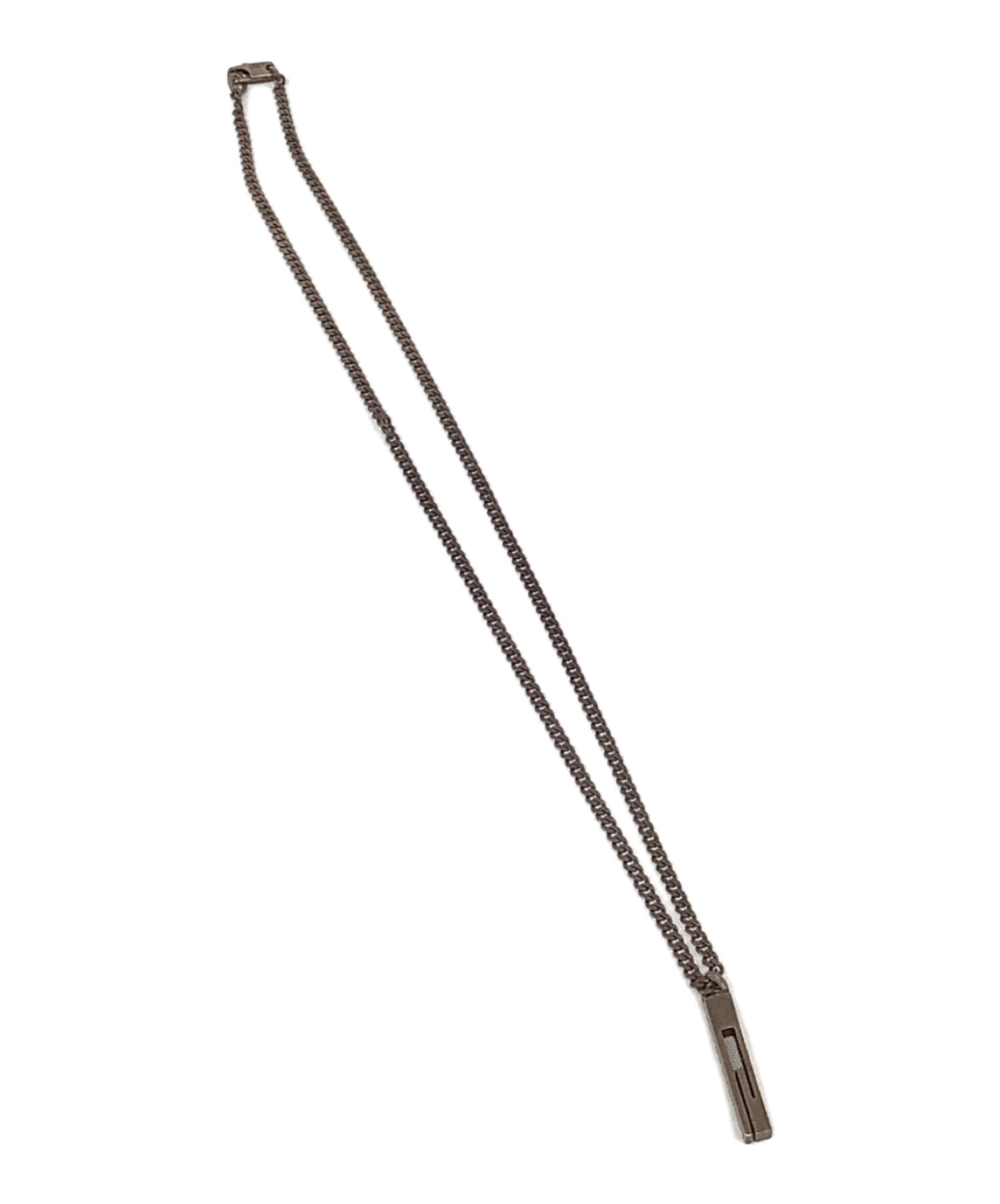 GUCCI グッチ カットアウトGネックレス グッチ GUCCI カットアウトGリング ネックレス （シルバー