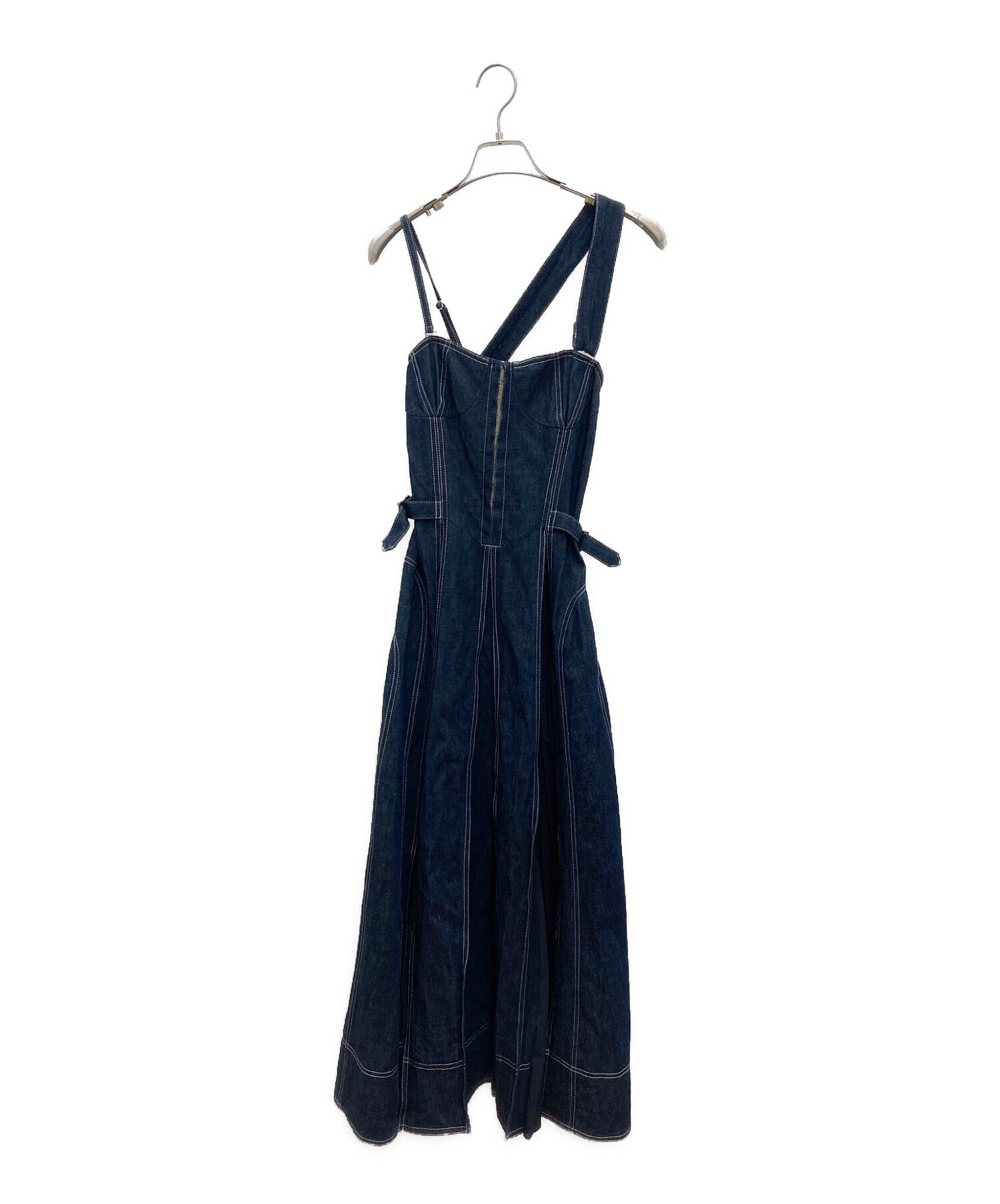 casa fline 風デニムワンピース CASA FLINE【カーサフライン】の