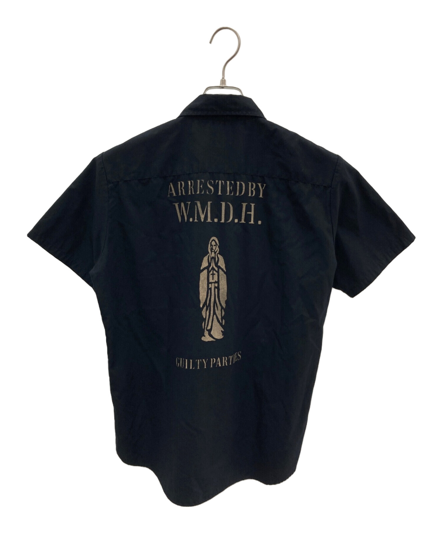中古・古着通販】WACKO MARIA (ワコマリア) ワークシャツ ブラック