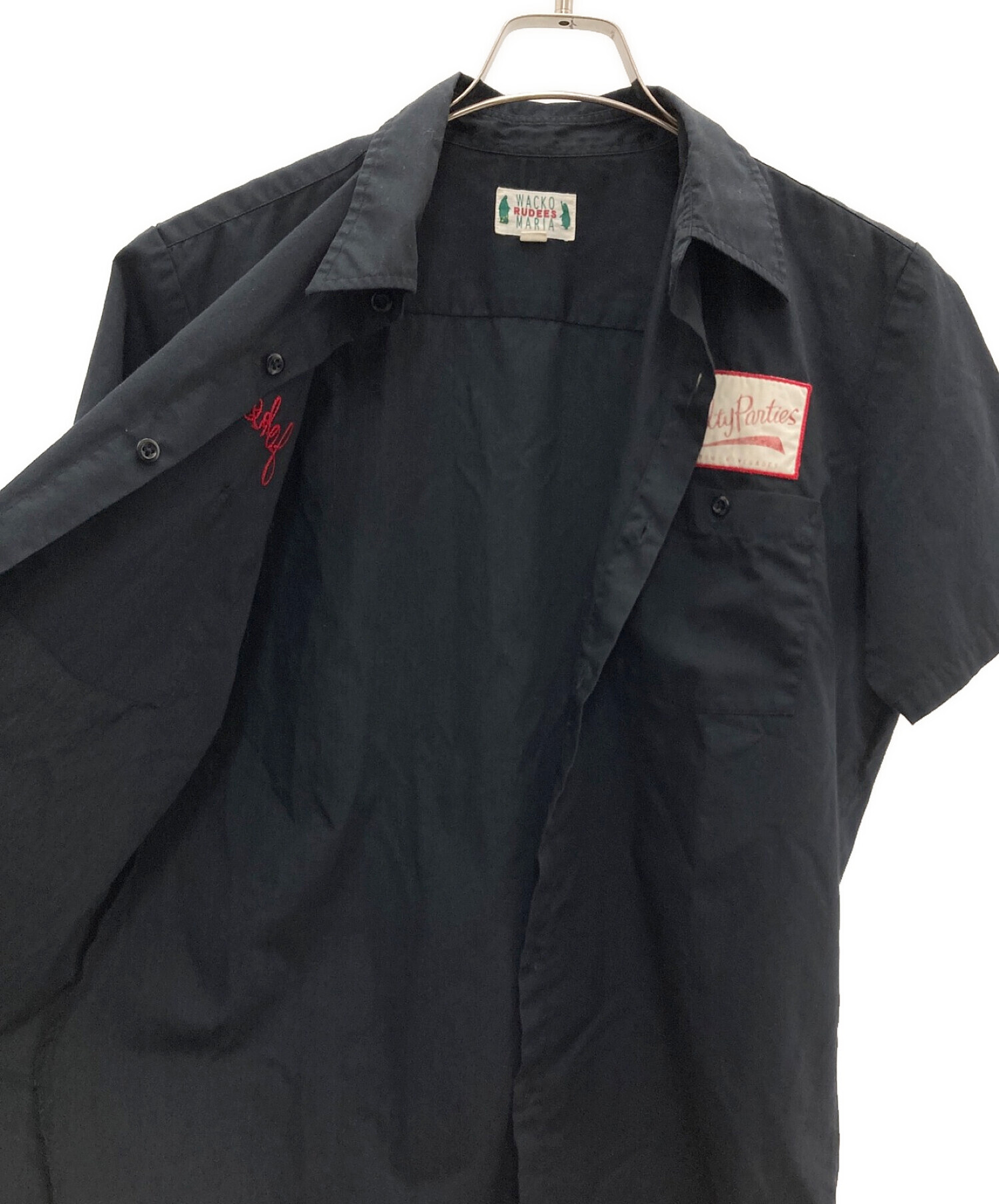 中古・古着通販】WACKO MARIA (ワコマリア) ワークシャツ ブラック