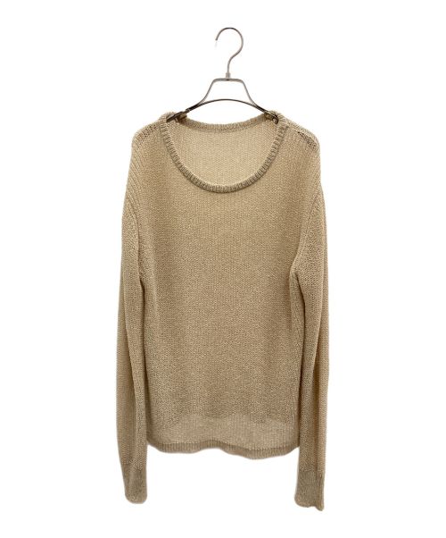 Plage プラージュ　23年製　TSUMUGI つむぎ ニット　サマーニット 中古・古着通販】Plage (プラージュ) Tsumugiニット カーキ サイズ