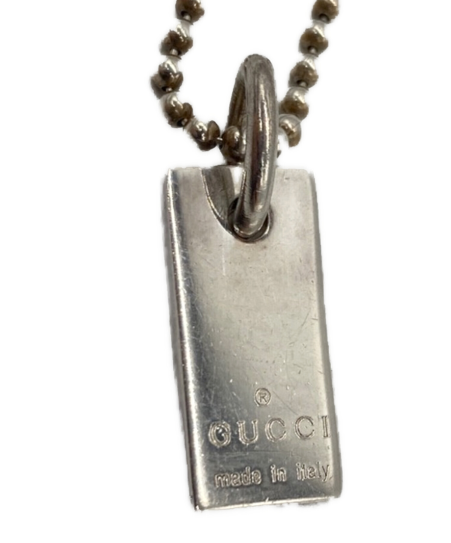 中古・古着通販】GUCCI (グッチ) ボールチェーンブレスレット 
