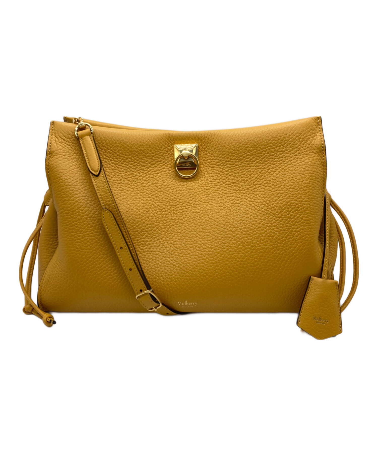 中古・古着通販】MULBERRY (マルベリー) ショルダーバッグ イエロー 