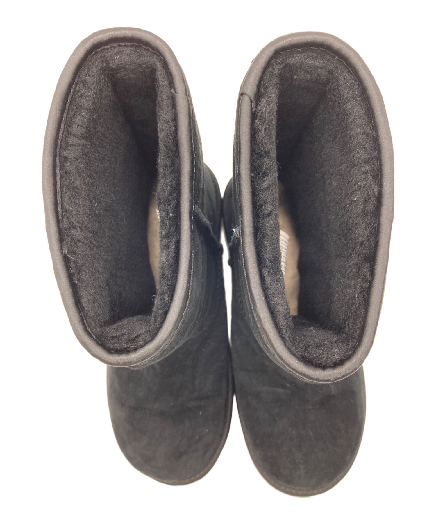 中古・古着通販】UGG (アグ) ムートンブーツ ブラック サイズ:24cm