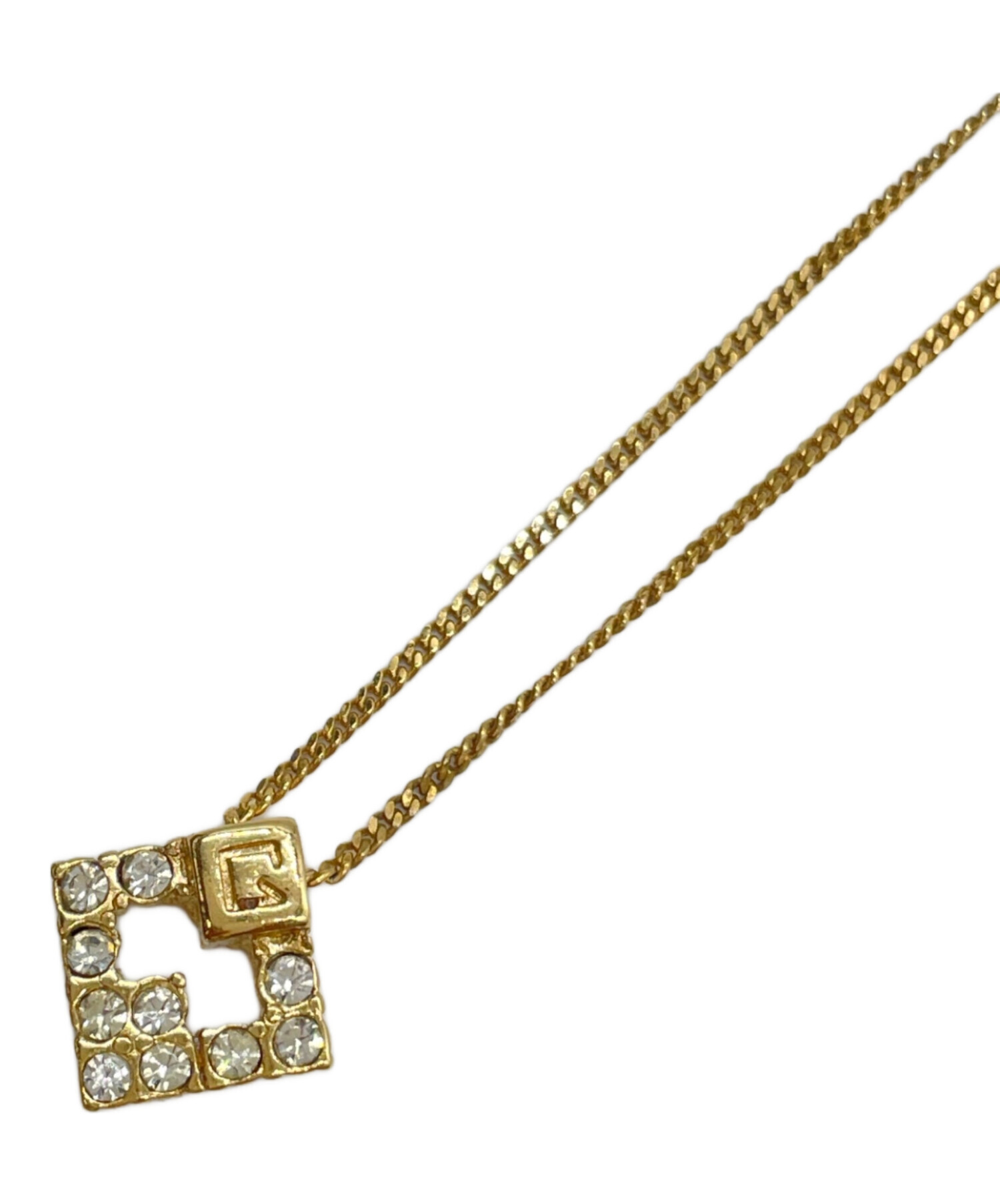 中古・古着通販】GIVENCHY (ジバンシィ) ロゴモチーフネックレス