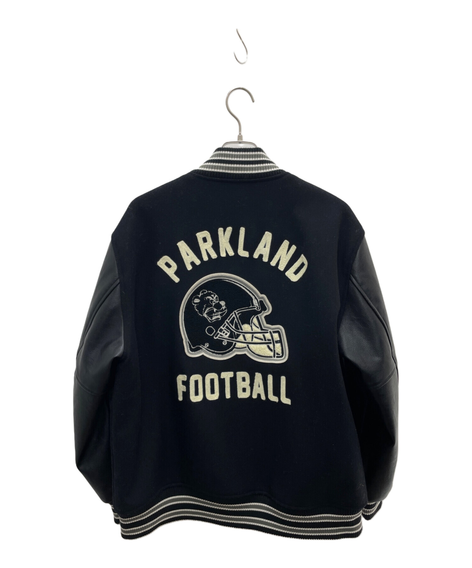 中古・古着通販】HOUSTON (ヒューストン) スタジャン ブラック サイズ