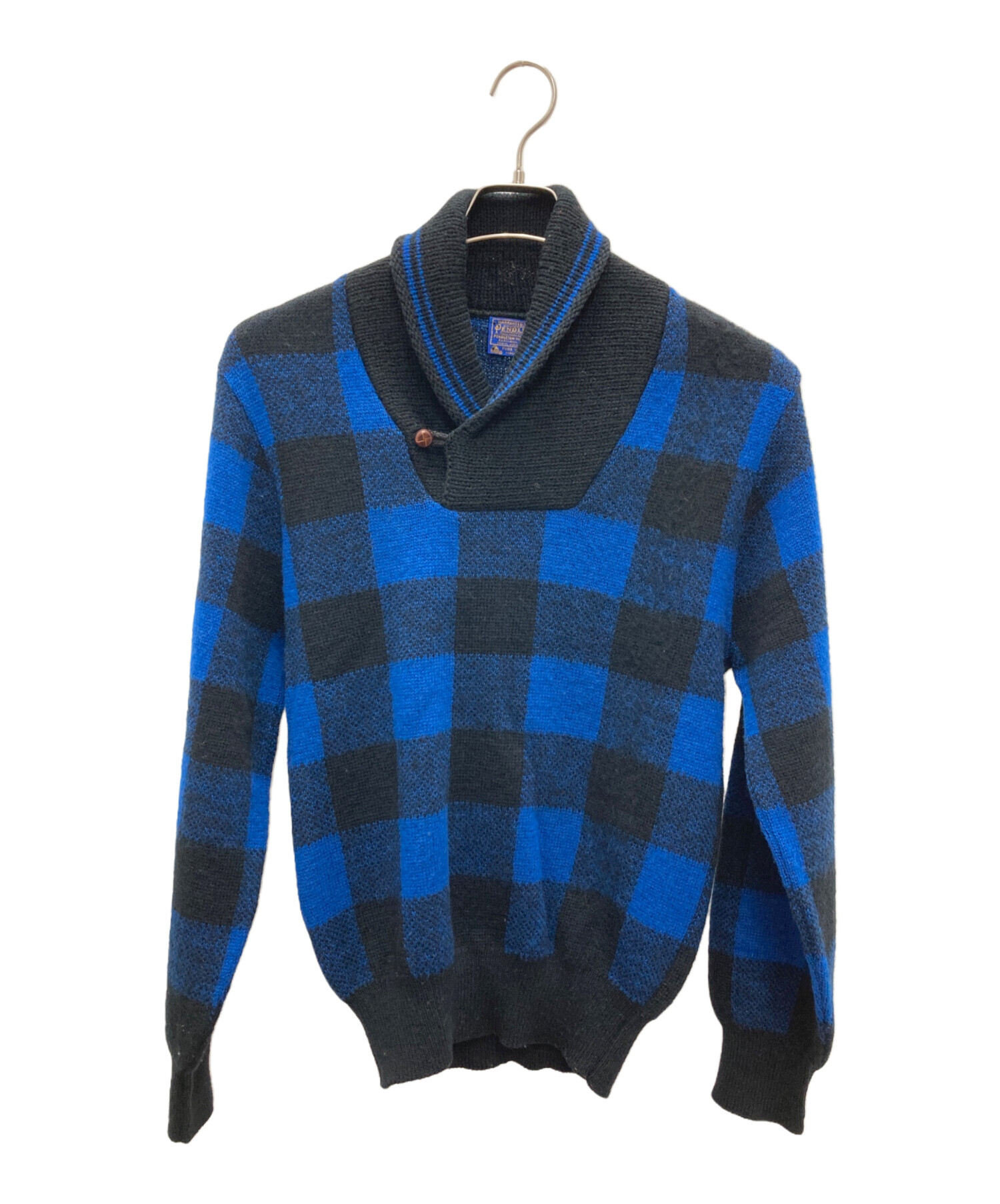 中古・古着通販】PENDLETON (ペンドルトン) ニット ブルー×ブラック 