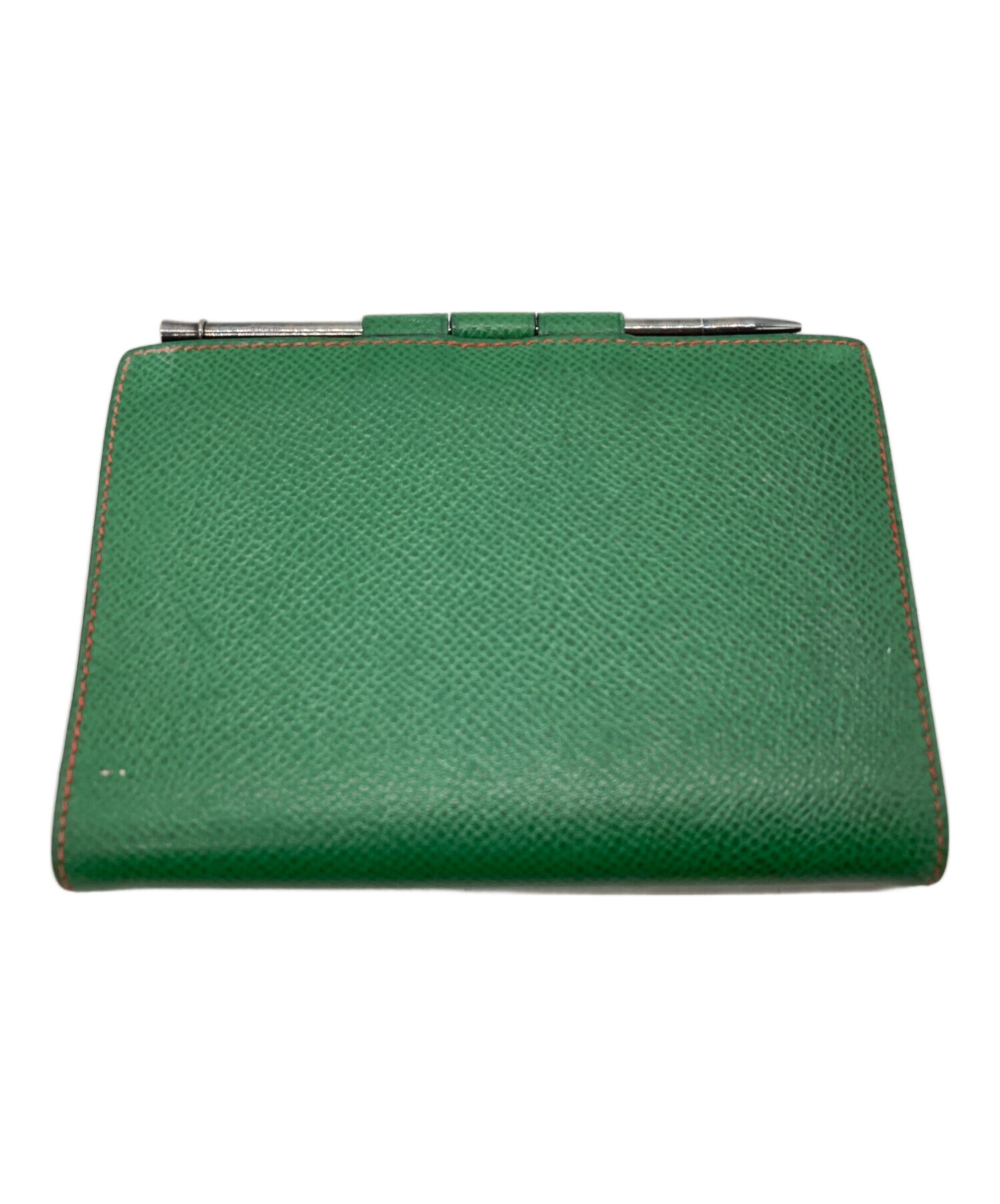 中古・古着通販】HERMES (エルメス) 手帳カバー グリーン｜ブランド 
