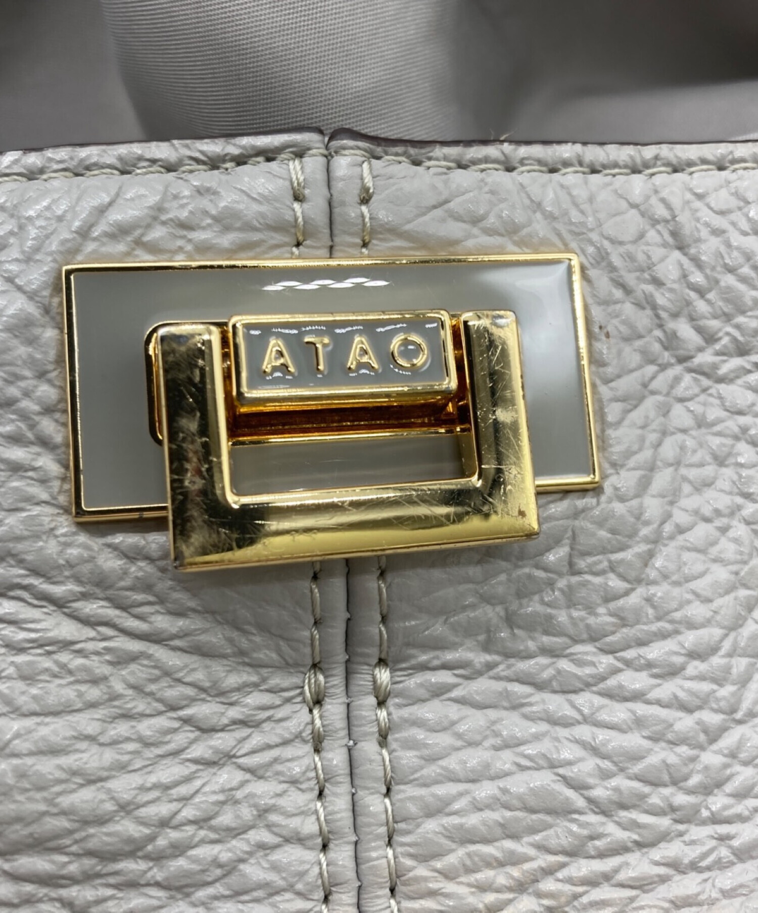 中古・古着通販】ATAO (アタオ) リュック グレー｜ブランド・古着通販