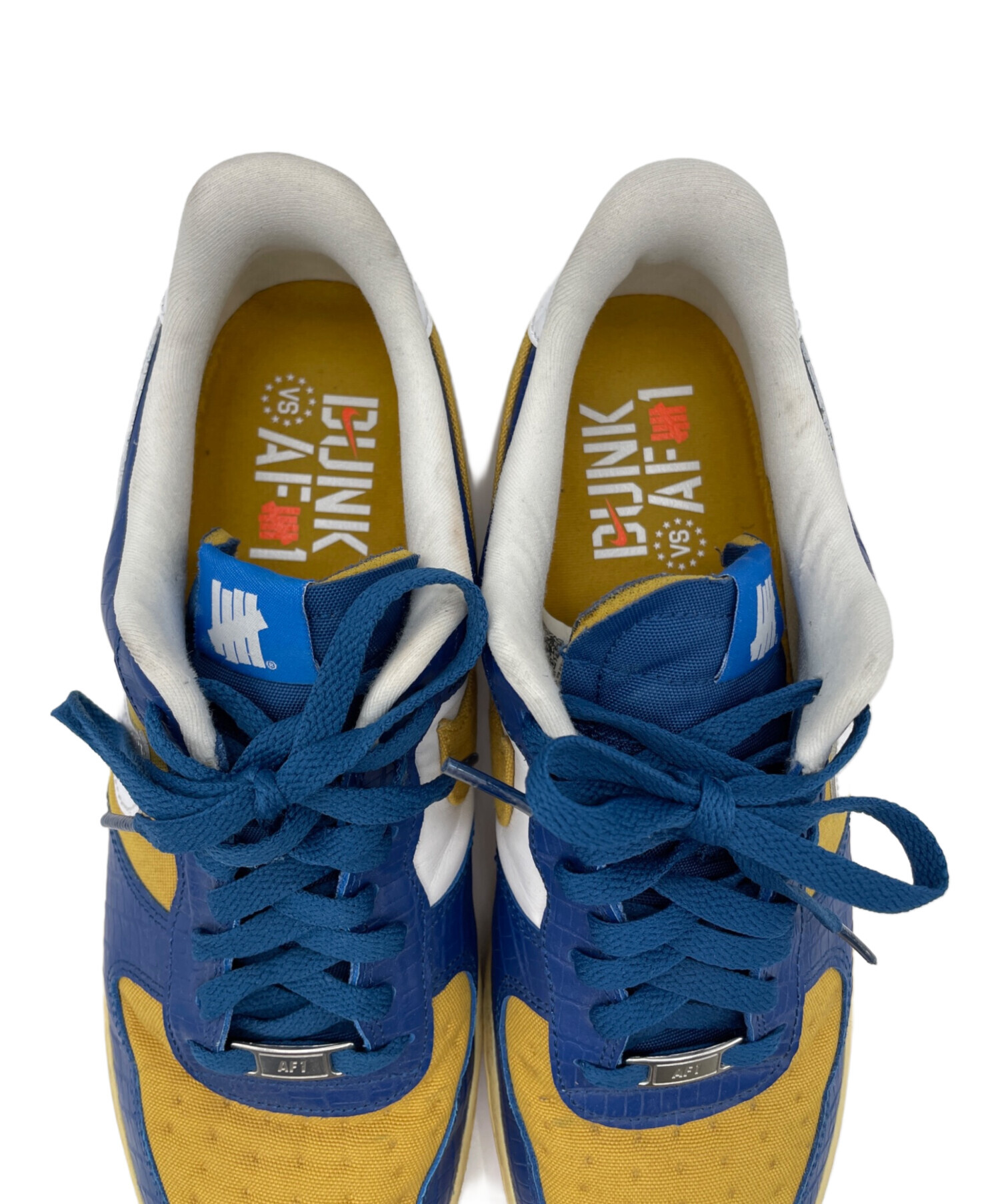 中古・古着通販】NIKE (ナイキ) スニーカー オレンジ×ネイビー サイズ 