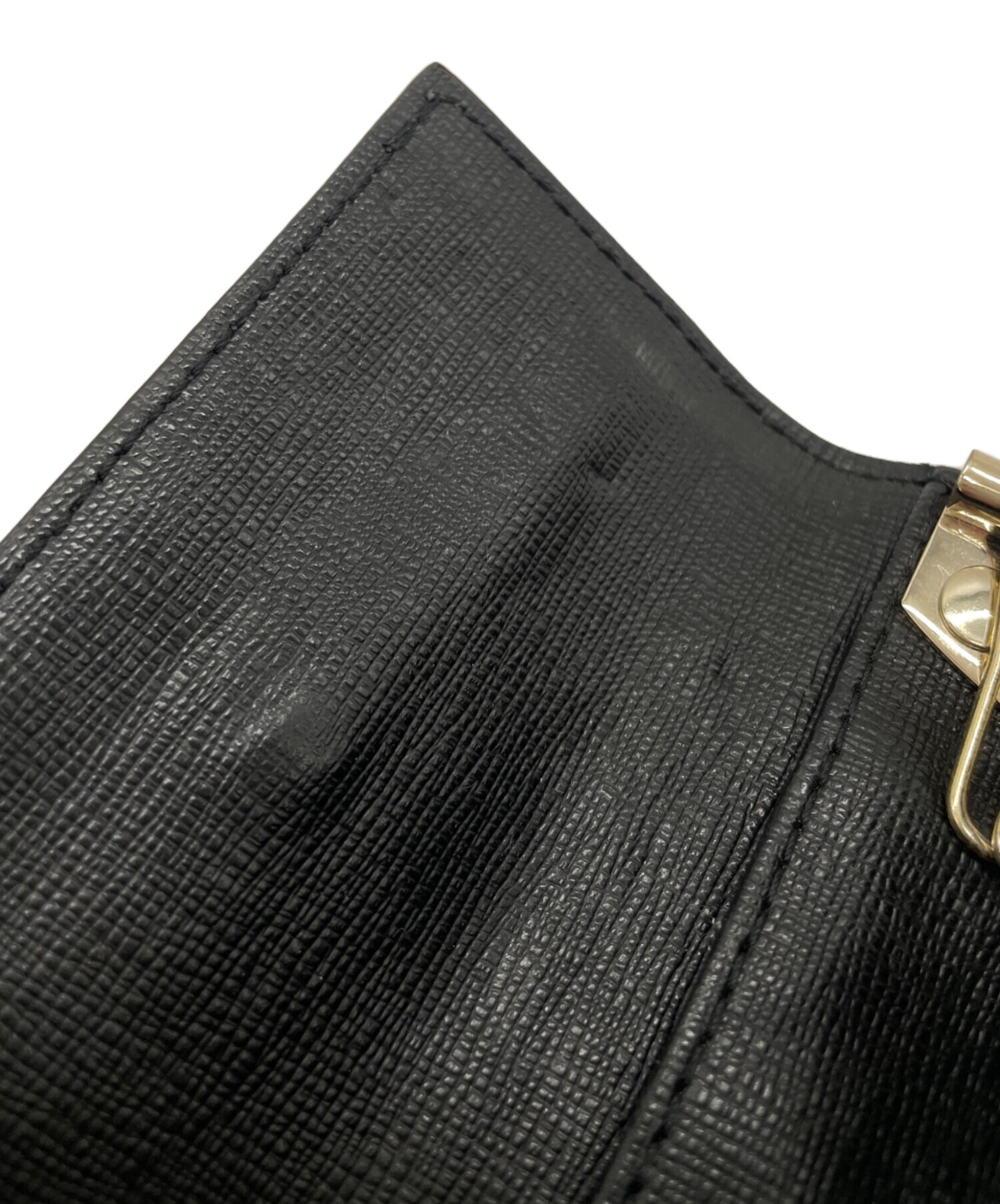 【未使用】FURLA キーケース【美品】 FURLA（フルラ） キーケース キーリング付き カードケース レザー