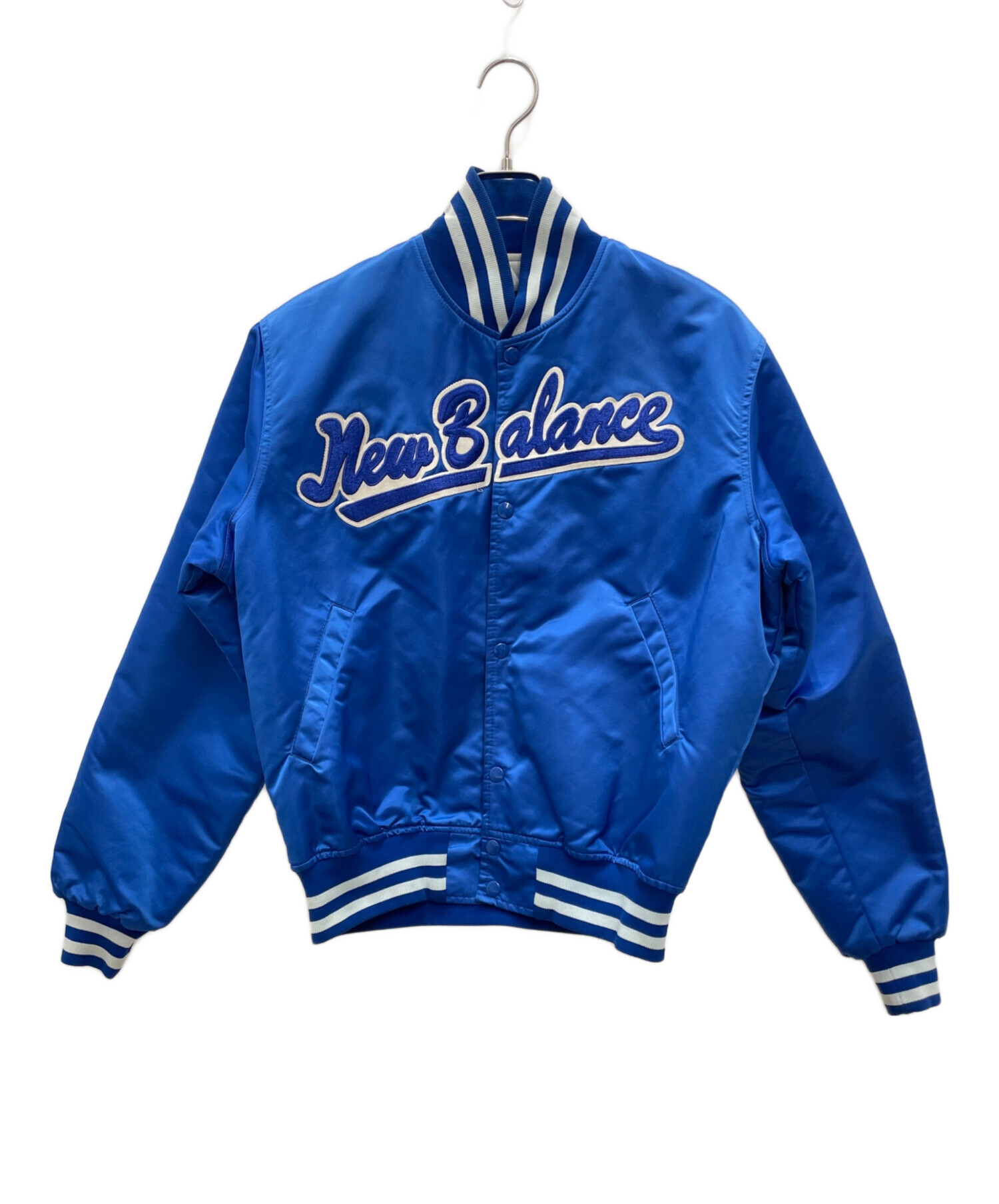 LUV IS TRUE スタジャン　ブルー 中古・古着通販】NEW BALANCE (ニューバランス) スタジャン ブルー