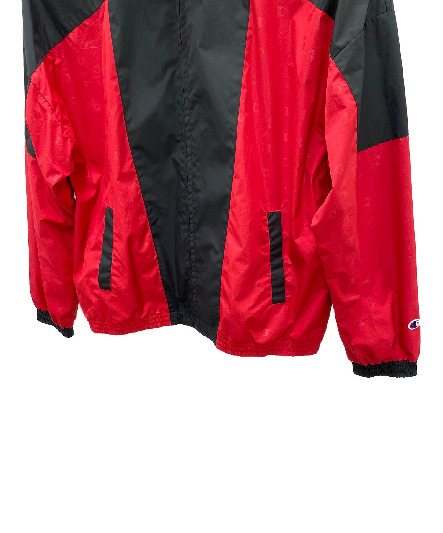 中古・古着通販】Champion (チャンピオン) ジップジャケット レッド