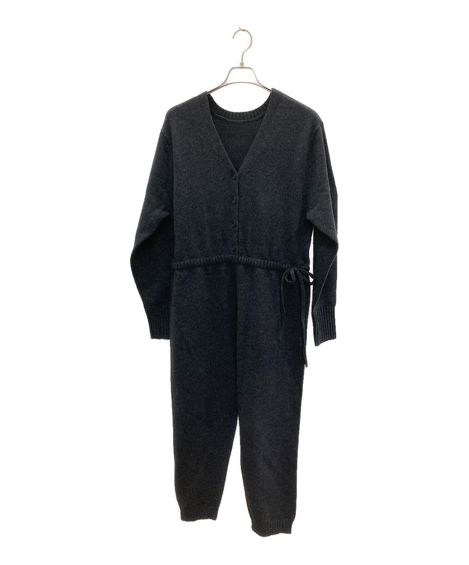 etreエトレ Vネックニットオールインワン