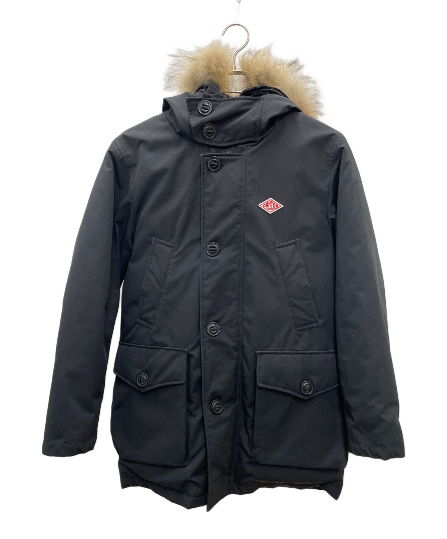 中古・古着通販】DANTON (ダントン) ダウンコート ブラック サイズ:40 