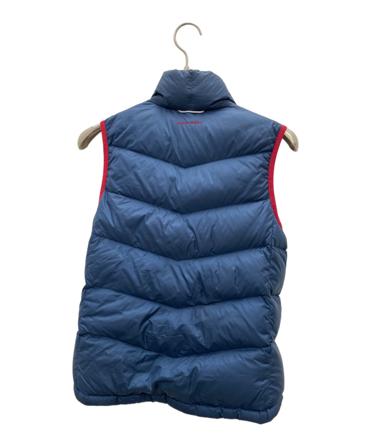 中古・古着通販】Columbia (コロンビア) ダウンベスト ネイビー サイズ 