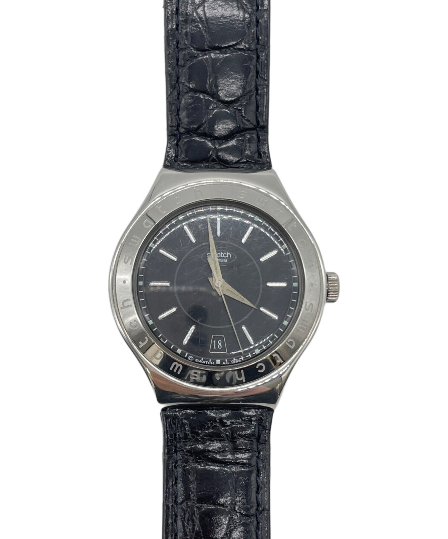 希少・未使用【Swatch Skin】ブレスレット腕時計　スターリングシルバー 中古・古着通販】SWATCH (スウォッチ) 腕時計｜ブランド・古着通販