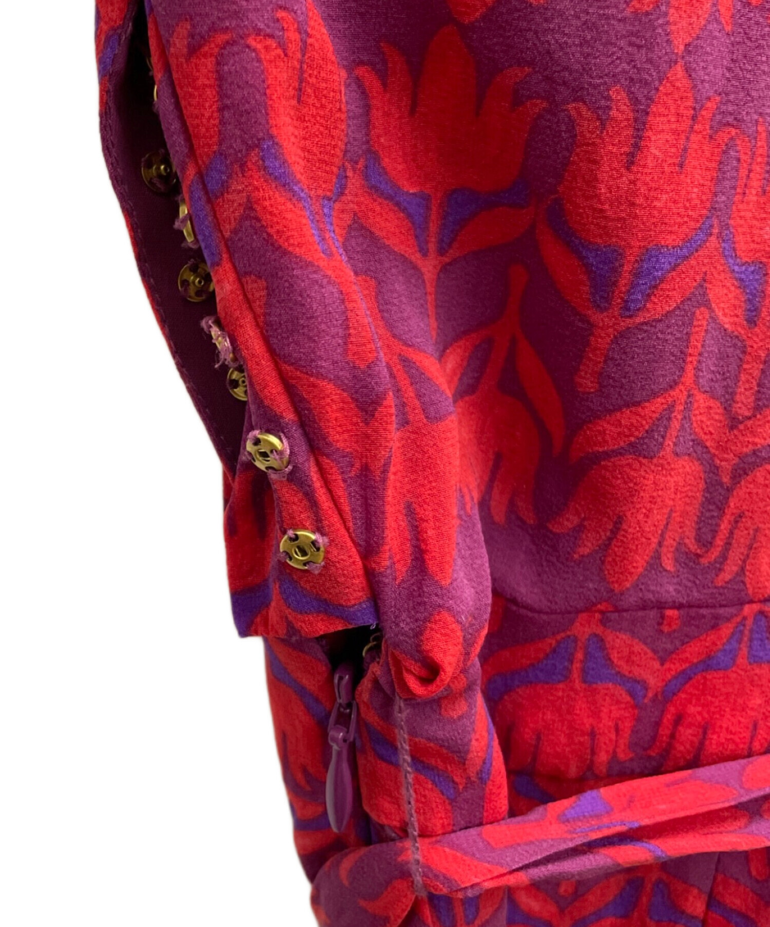 中古・古着通販】TORY BURCH (トリーバーチ) ワンピース レッド サイズ