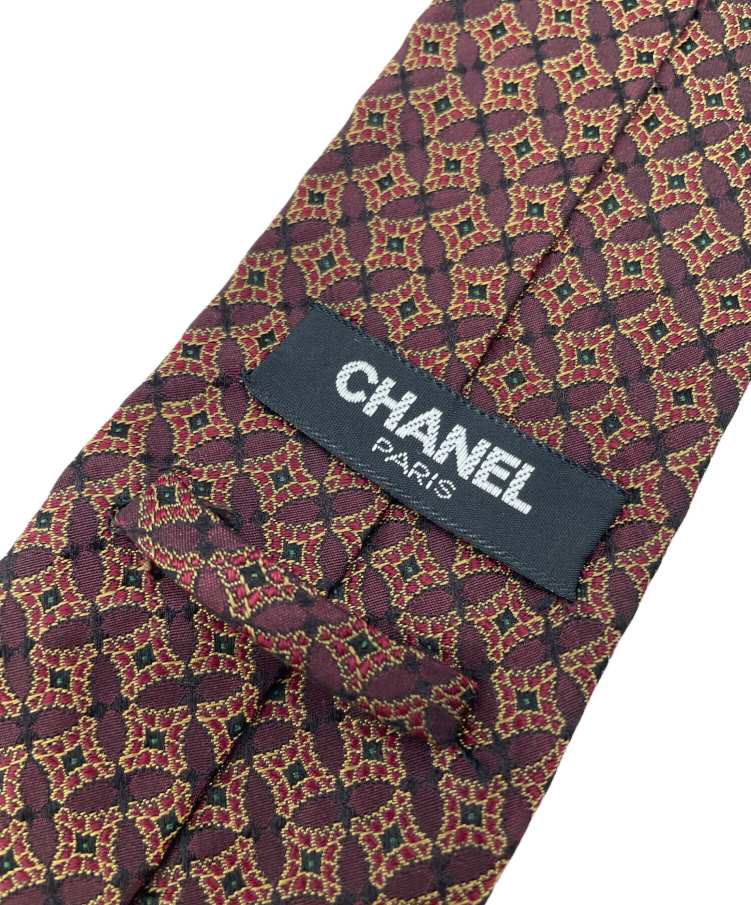 中古・古着通販】CHANEL (シャネル) ネクタイ ブラウン サイズ
