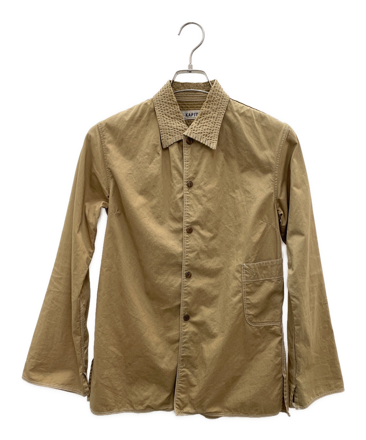 中古・古着通販】KAPITAL (キャピタル) シャツ ブラウン サイズ:S 
