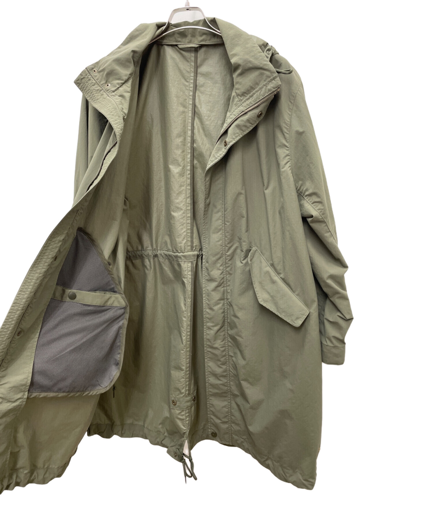 中古・古着通販】Eddie Bauer (エディーバウアー) モッズコート カーキ