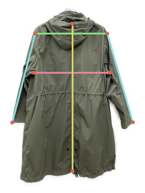 Eddie Bauer モッズコート Lサイズ オリーブグリーン 中古・古着通販】Eddie Bauer (エディーバウアー) モッズコート カーキ