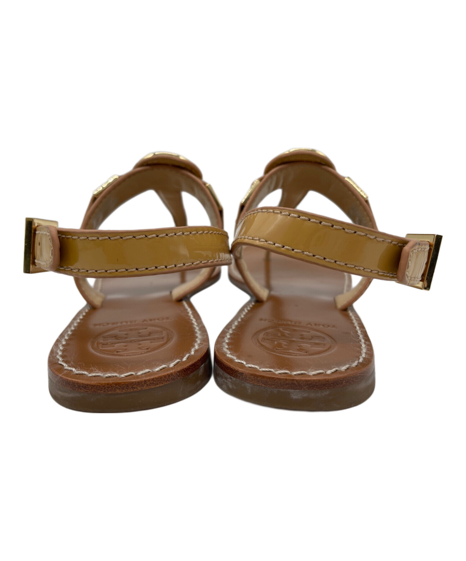 中古・古着通販】TORY BURCH (トリーバーチ) サンダル ブラウン サイズ
