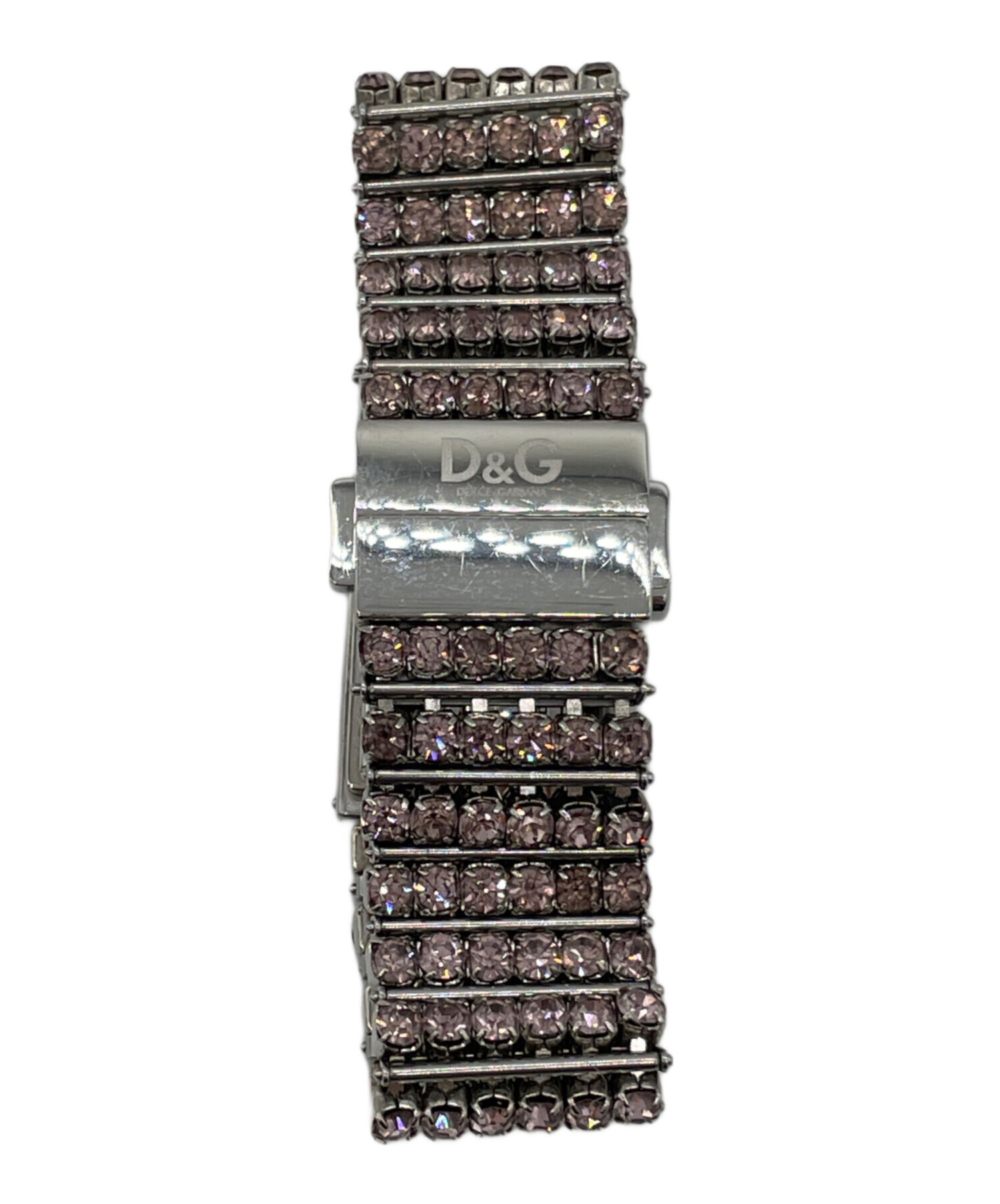 【美品・激レア】D&G ドルチェアンドガッバーナ クォーツ 純正ブレス 稼働品 中古・古着通販】DOLCE & GABBANA (ドルチェ＆ガッバーナ) 腕時計