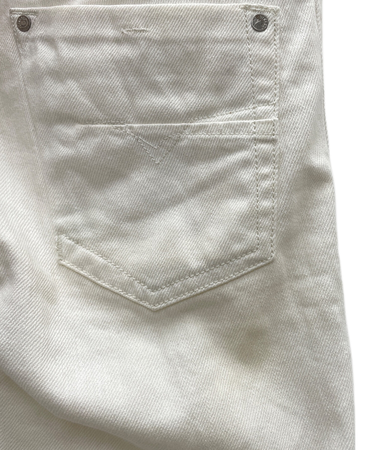 中古・古着通販】DIESEL (ディーゼル) デニムパンツ ホワイト サイズ 