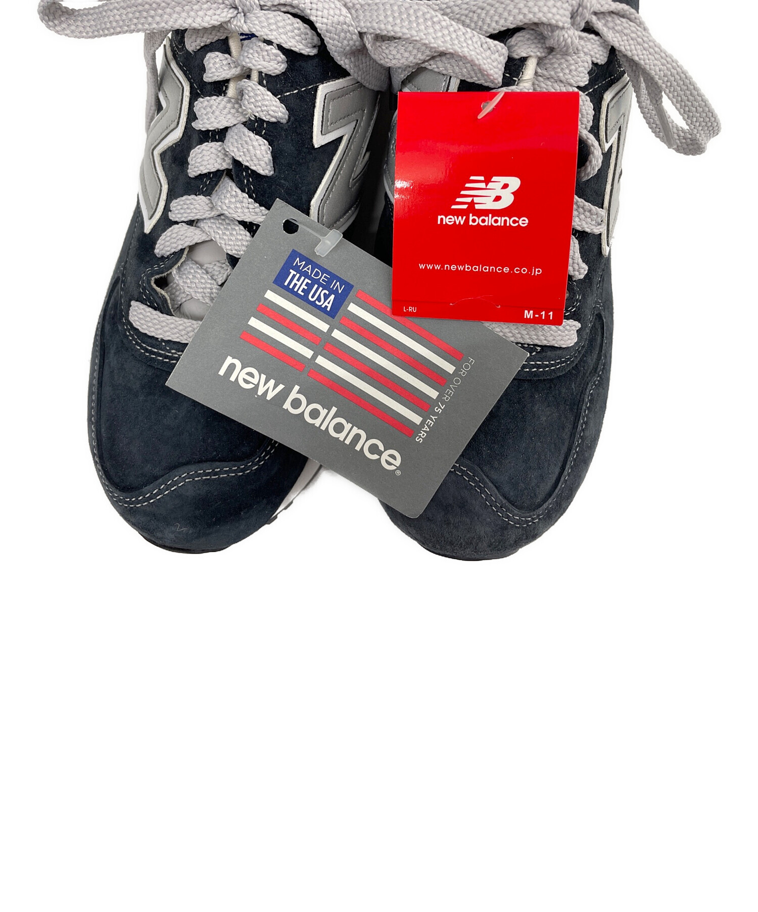 中古・古着通販】NEW BALANCE (ニューバランス) スニーカー ネイビー 