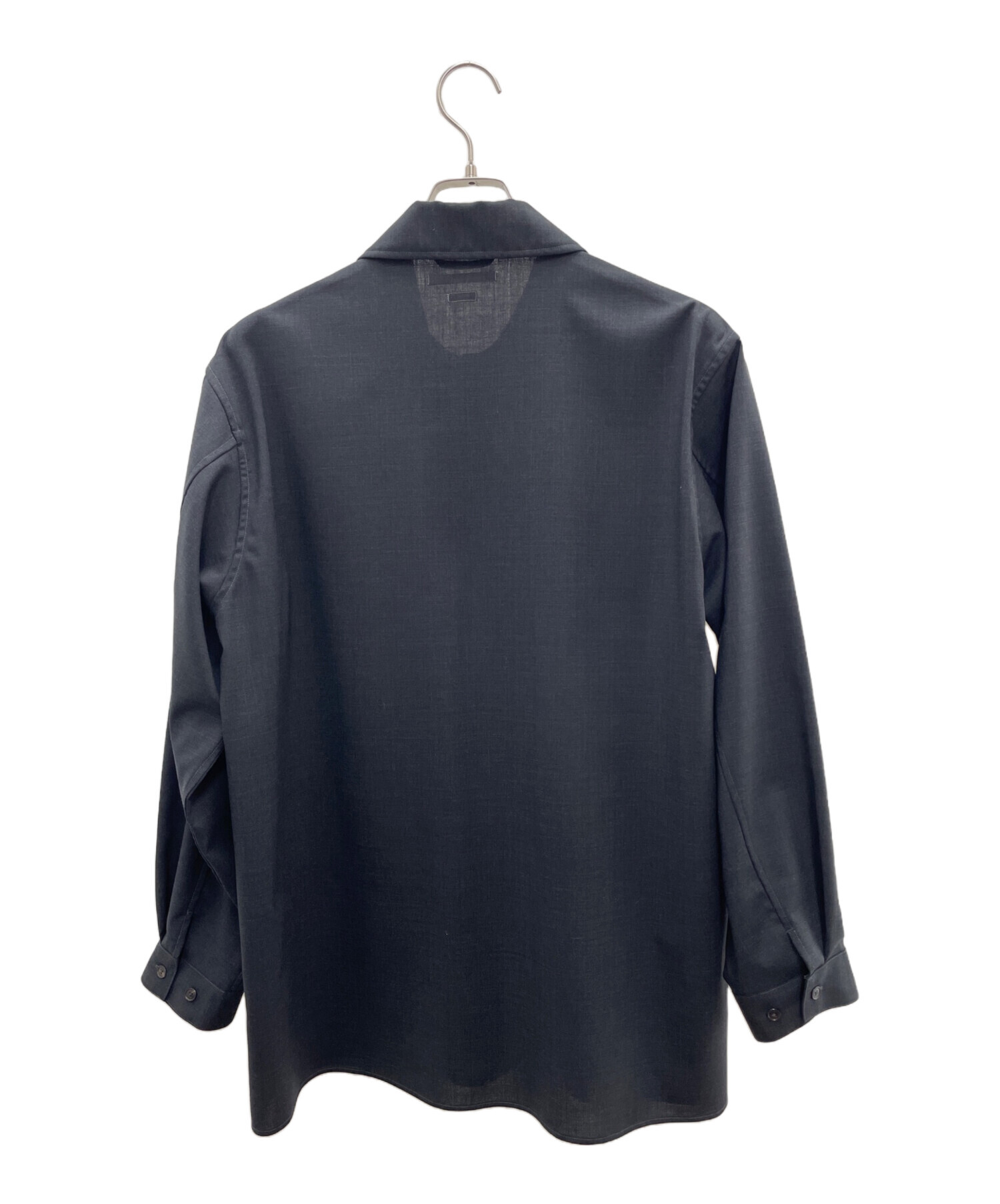 ブラームス blurhms 長袖シャツ L グランパシャツ オーラリー コモリ ブラームス blurhms 長袖シャツ L グランパシャツ オーラリー