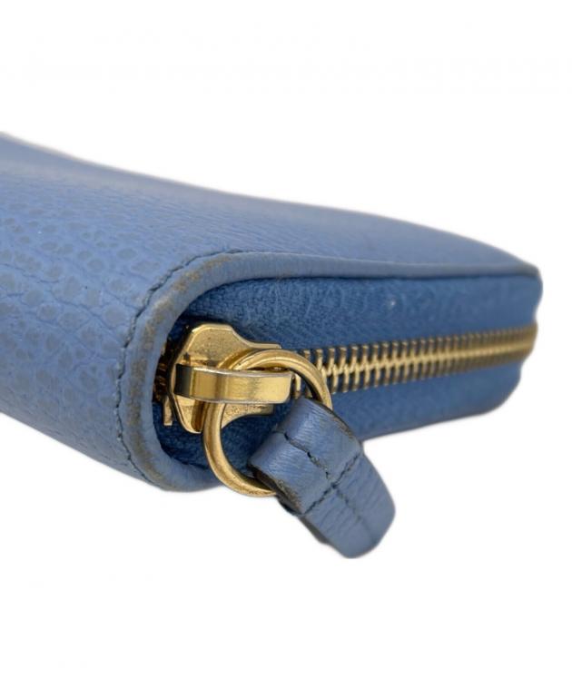 中古・古着通販】GUCCI (グッチ) 長財布 スカイブルー｜ブランド・古着