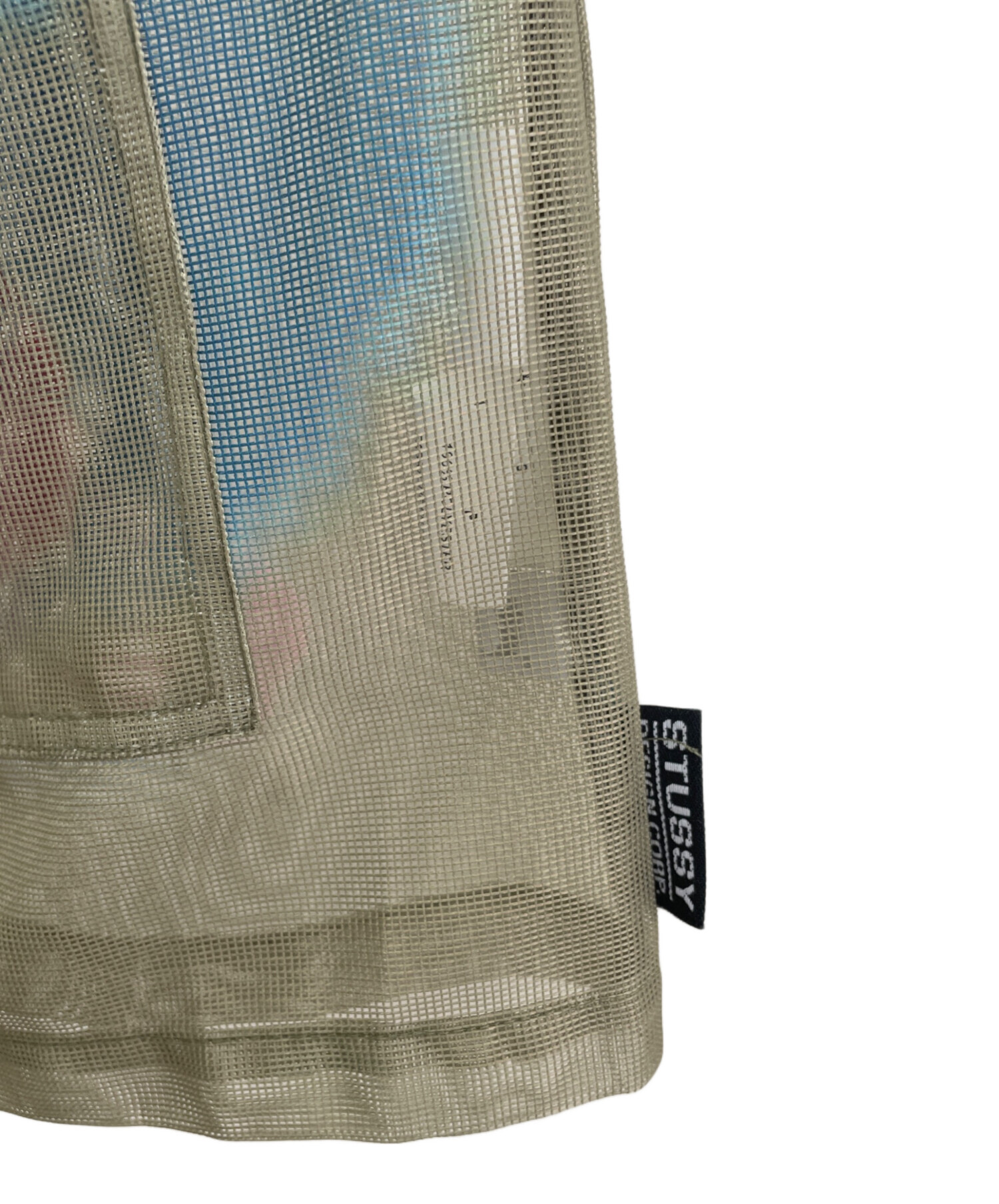 中古・古着通販】stussy (ステューシー) メッシュベスト カーキ サイズ