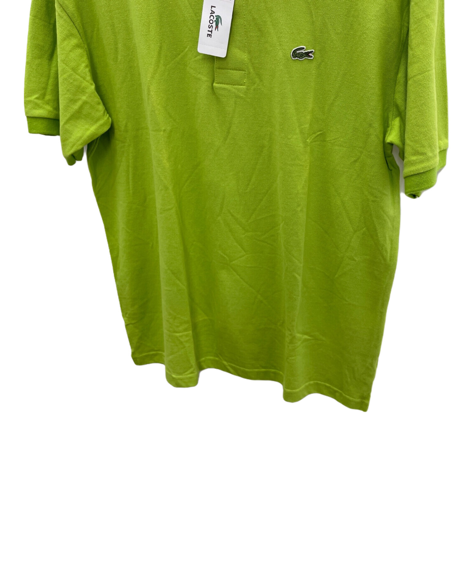 中古・古着通販】LACOSTE (ラコステ) ポロシャツ ライトグリーン