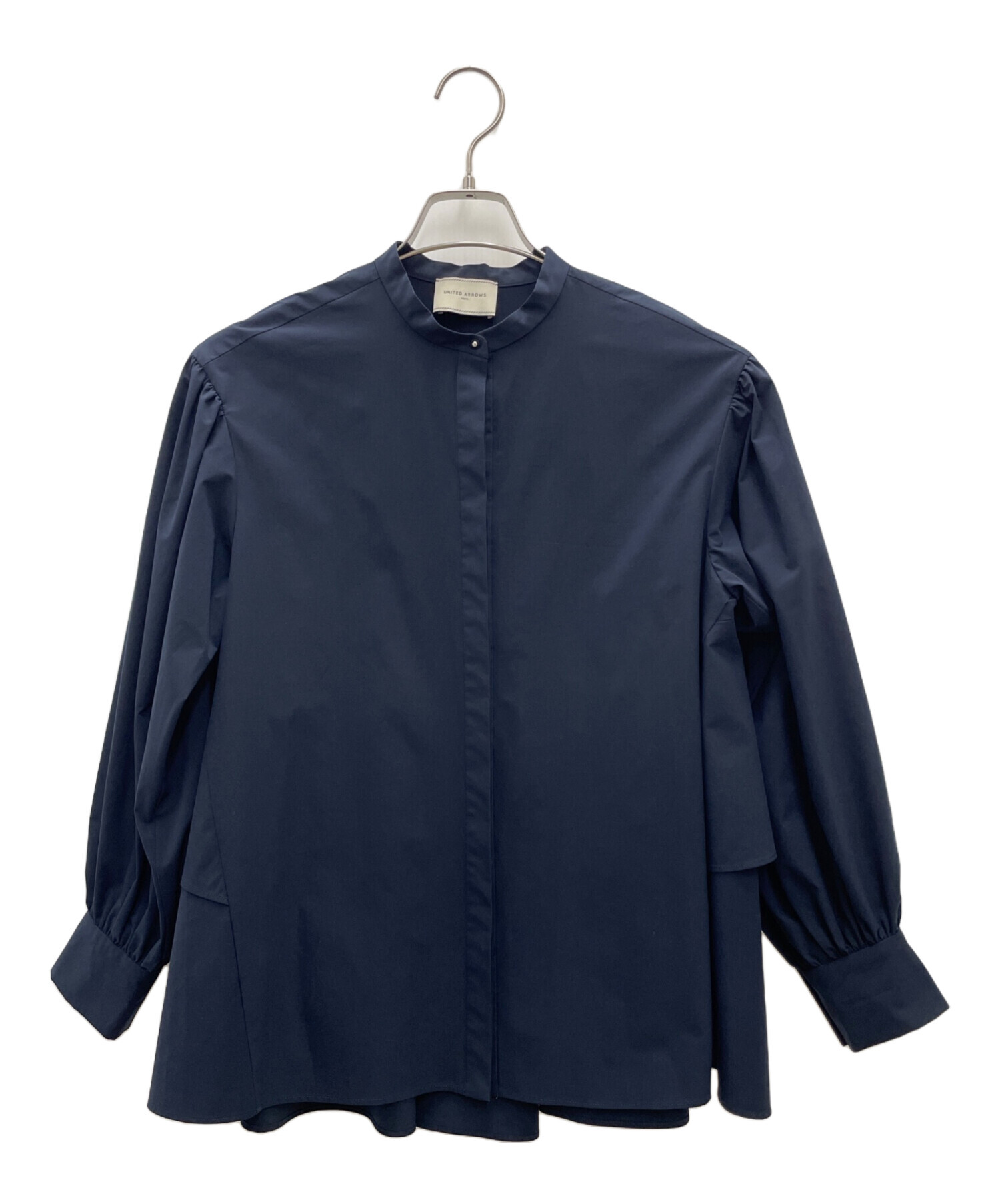 美品 ユナイテッドアローズ TOKYO 総柄スタンドカラーブラウス 中古・古着通販】UNITED ARROWS TOKYO (ユナイテッドアローズ