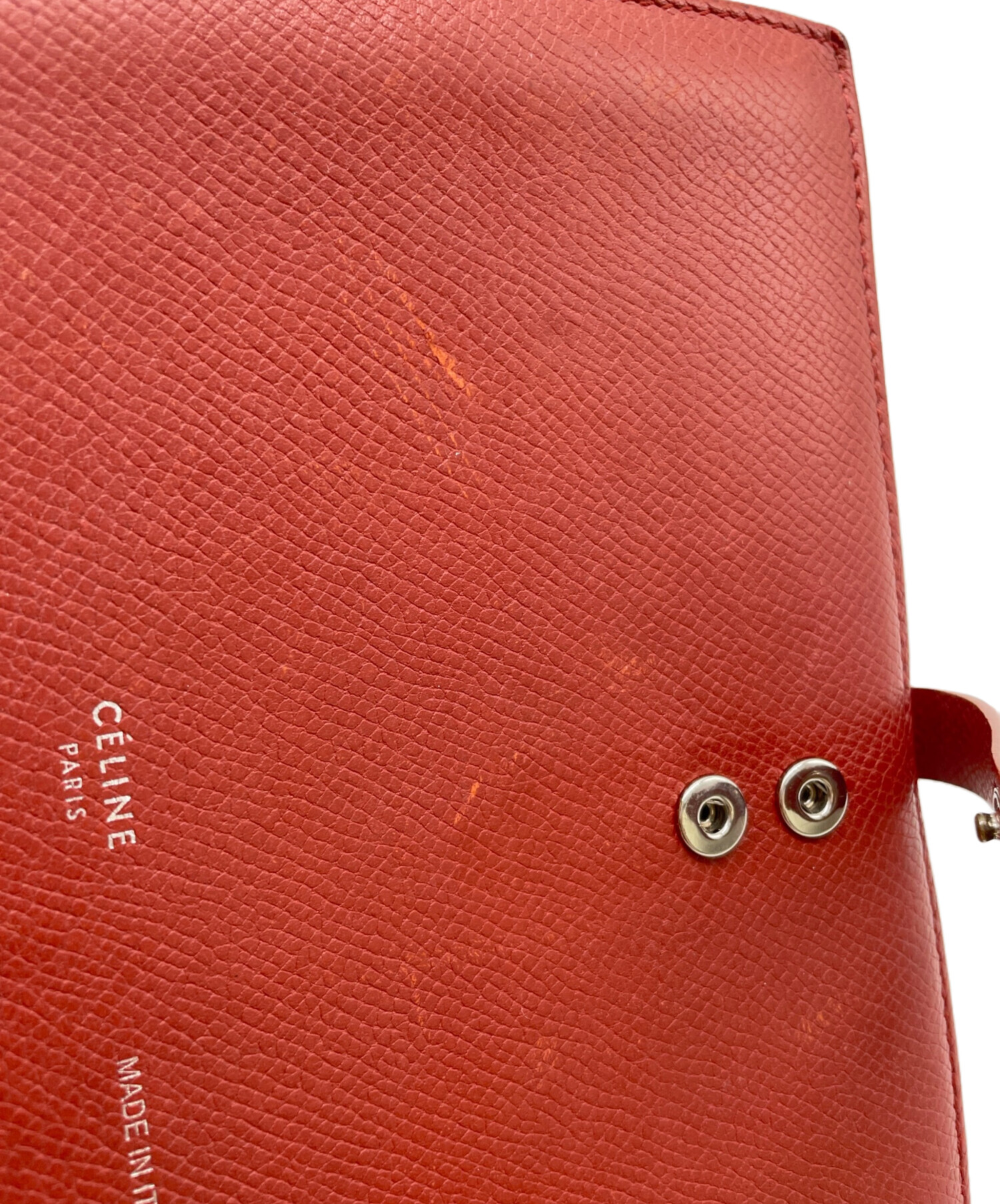 中古・古着通販】CELINE (セリーヌ) 財布 ブラウン×ピンク｜ブランド