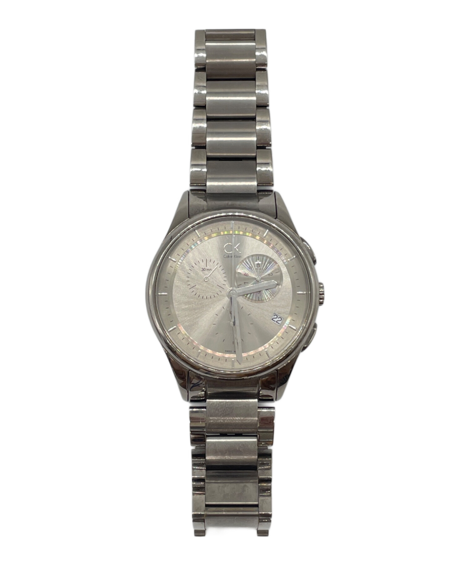 中古・古着通販】Calvin Klein (カルバンクライン) 腕時計 ブラウン 