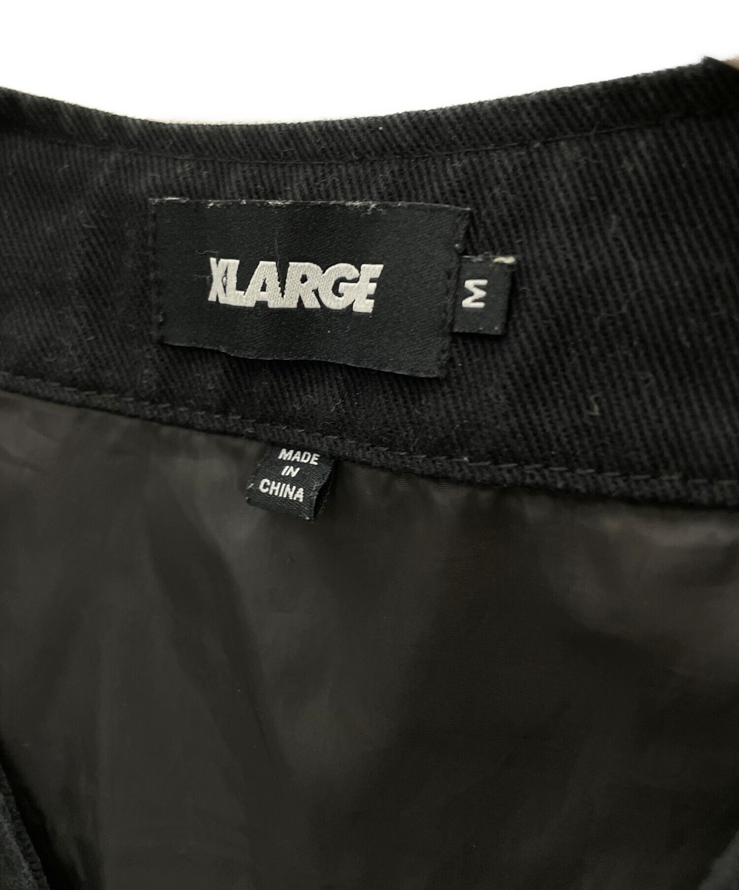 中古・古着通販】X-LARGE (エクストララージ) ベスト ブラック サイズ 