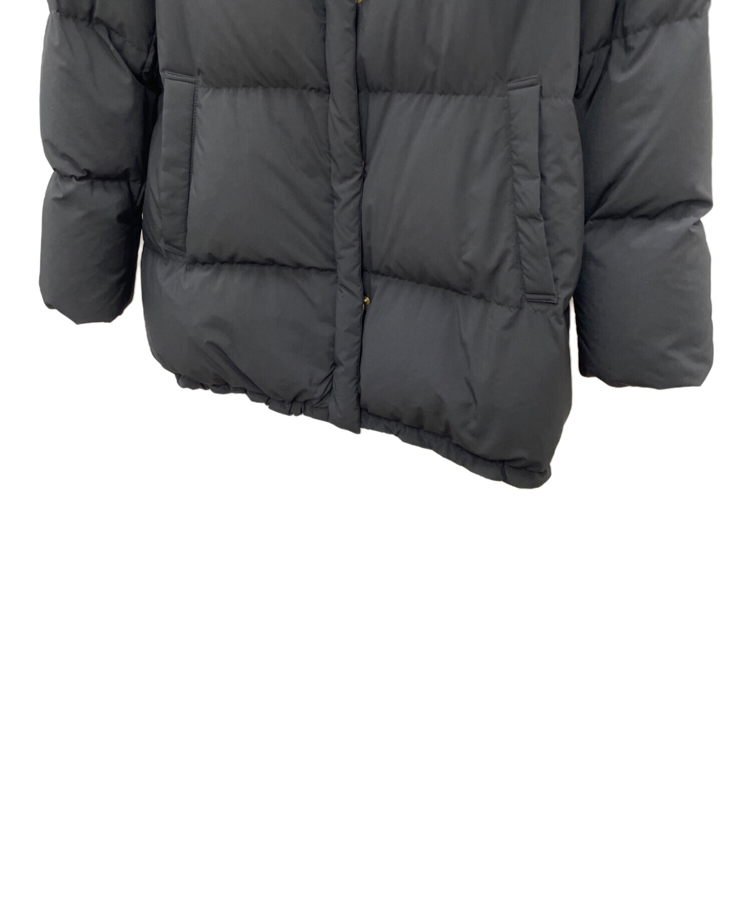 中古・古着通販】IENA (イエナ) ダウンジャケット ブラック サイズ:36