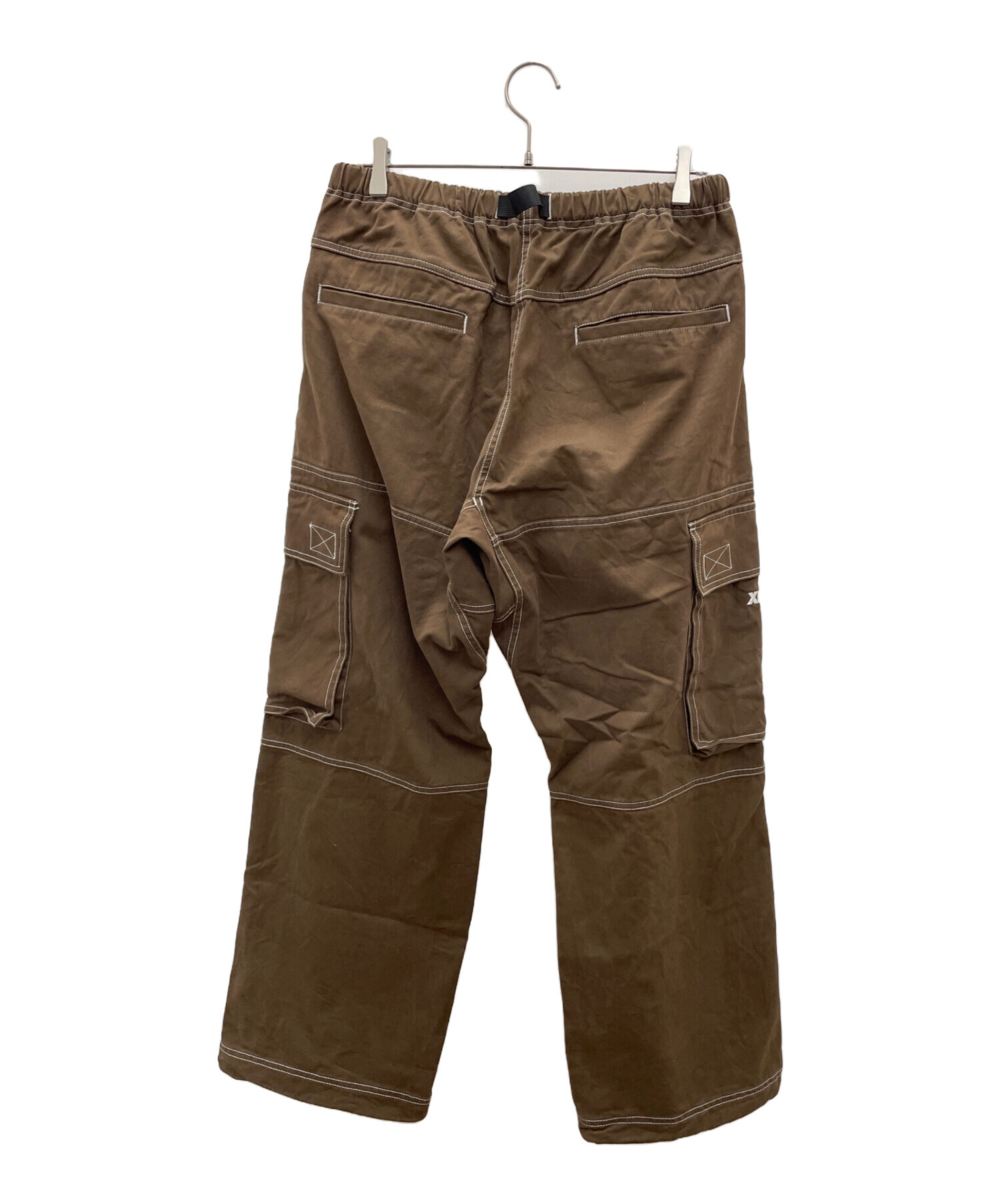 中古・古着通販】X-LARGE (エクストララージ) カーゴパンツ ブラウン