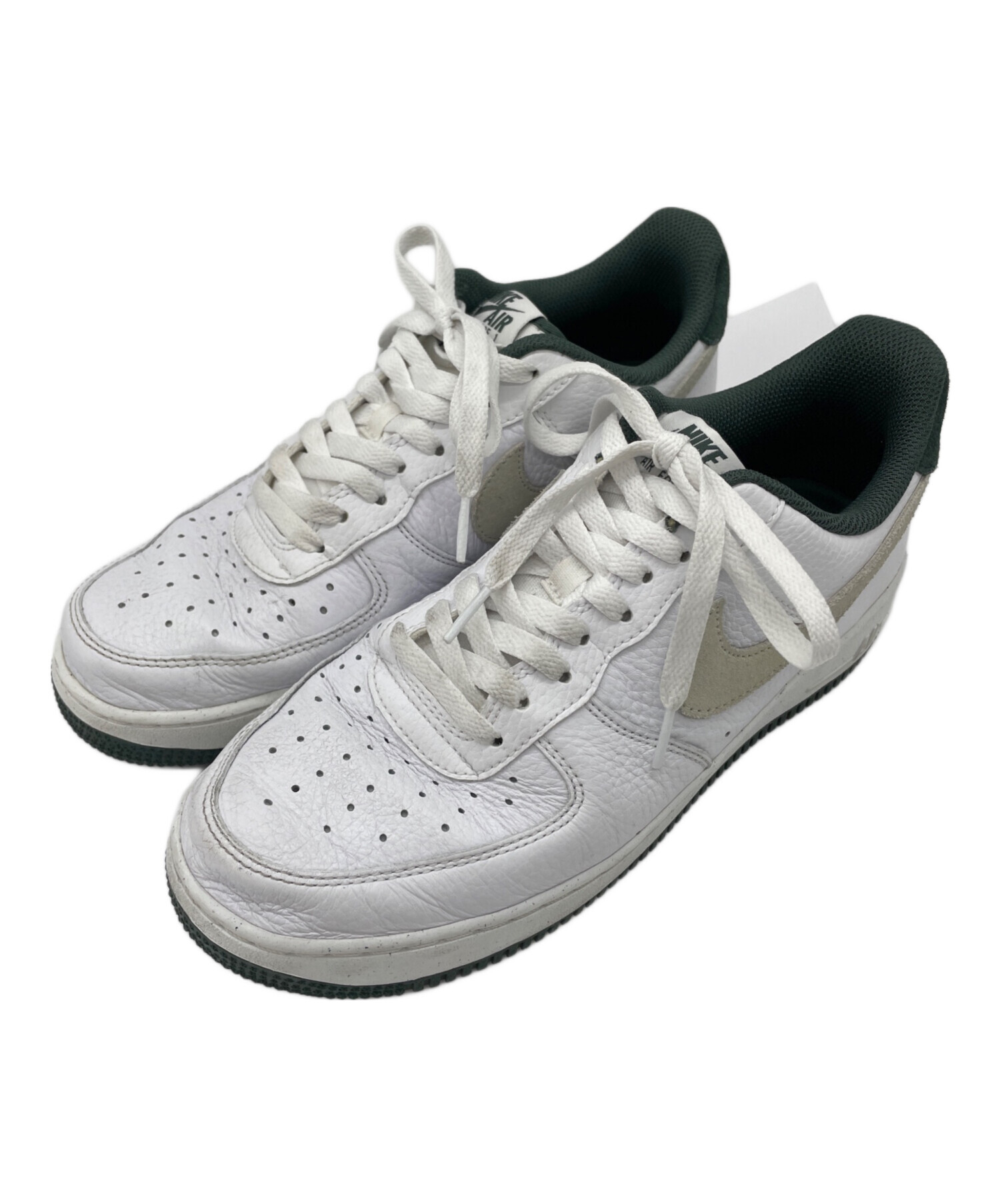 中古・古着通販】NIKE (ナイキ) スニーカー ホワイト×グリーン サイズ 